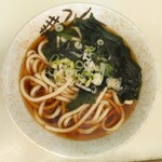 ういーん - わかめうどん350円