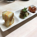 がばちょ - セット（アテ3品+ドリンク1杯/500円）