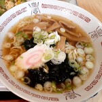 Kouran - 半ラーメン‥もうちっとスープがアツアツだったら文句無しだったんですが…。