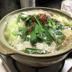 がばちょ - モツ鍋（1,000円）できた♡