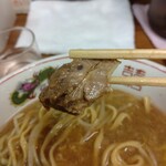 ラーメン二郎 - スープの中でほぐれて小さくなっちゃった！