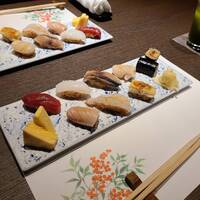 恵比寿 鮨 栞庵 やましろ - 握り8貫