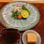 雨ニモマケズ - 天然虎河豚のてっさ