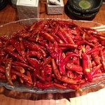 ろばたの炉 - ピリ辛(！)唐揚げ