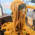 麺場 ふうらいぼう - よく混ぜるのが作法