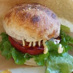 うれしいもの屋 - バーガー＆ポテトセット1300円