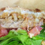 うれしいもの屋 - バーガー＆ポテトセット1300円