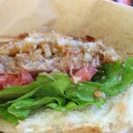 うれしいもの屋 - バーガー＆ポテトセット1300円