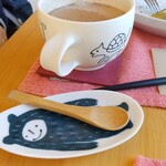 うれしいもの屋 - チャイ（豆乳）650円（セット値引き50円）