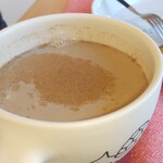 うれしいもの屋 - チャイ（豆乳）650円（セット値引き50円）