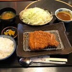 Tonton Tei - ランチロースカツ１０００円+１００円カレー