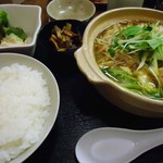和食居酒屋 藤喜丸 - 「ちゃんこラーメン定食」通常は850円也。税込。