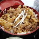 手打ちそば 正味庵 - 牛焼肉丼