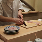 すし処 めくみ - 鰤かま…20日熟成