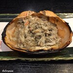 味の店 いわし - ずわいがに甲羅焼