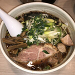 はな火屋 - 葱らーめん 850円（並盛)