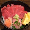 海鮮ダイニング はなの夢 まぐろや - まぐろ二色丼