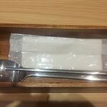 韓美膳 - 金のお箸と金の匙
