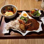 Curry Shop S - 北海道コンビカレー 1720円