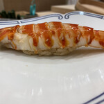 いしまる - 丁寧に仕込んだ海老は頭の形が違うそうな、なるほど、どっちが尻尾なのかぱっと見わからぬ身の形