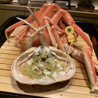 越前がに・旬のお料理 らでん - 茹ずわい蟹　
