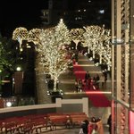 ラ ターブル ドゥ ジョエル・ロブション - 恵比寿ガーデンプレイスの夜景です⑮