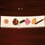 ラ ターブル ドゥ ジョエル・ロブション - 特別メニュー 10000円 のお菓子