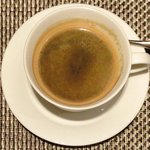 ラ ターブル ドゥ ジョエル・ロブション - 特別メニュー 10000円 のコーヒー