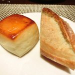 ラ ターブル ドゥ ジョエル・ロブション - 特別メニュー 10000円 のパン2個(1回目)