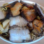 梅乃家 - 大チャーシューメン(750円) 2012/12