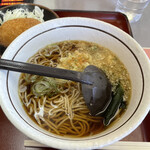 山田うどん食堂 - R3.12  たぬきそばアップ