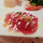 カフェ セキミヤ - マグロのカルパッチョ