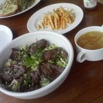 葡萄の花 - リブロースのステーキ丼