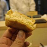 鮨處やまだ - 寿司職人式トースト(みそ味のソースを挟んだカリカリ厚揚げ)