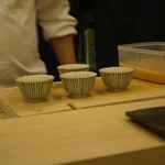 鮨處やまだ - 茶碗蒸しの準備がなされる