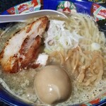 塩そば専門店 桑ばら - 脂鯛煮干し手揉み麺のカサブランカショートタイフーン