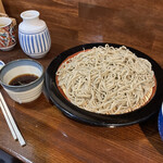 喉越しの蕎麦晴朗 - 北海道産蕎麦粉の盛り蕎麦大盛り