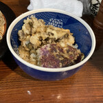 喉越しの蕎麦晴朗 - ミニ舞茸天丼