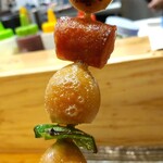 焼き鳥 ばかちん - うずら