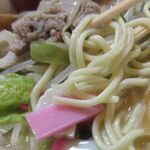 長崎ちゃんぽん・皿うどん 球磨 - 冬野菜は白菜がメイン？