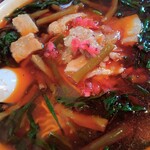 満州ニラら～めんの店 さかえや - 満州ニララーメン（大・アップ）