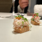 カンテサンス - 毛蟹と味噌と雲丹