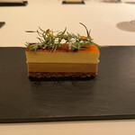 カンテサンス - フォアグラのチーズケーキ