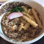 くまもと中央カントリークラブ - 肉ゴボウ天うどん