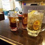 金町製麺 - メガハイボール&紅茶ハイ