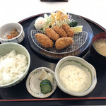 くまもと中央カントリークラブ - カキフライ定食