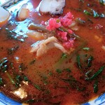 満州ニラら～めんの店 さかえや - 満州味噌ニララーメン（中・アップ）