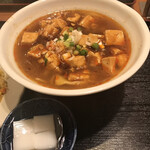 Kanzen Koshitsu Shisen Ryouri Manda - 麻婆刀削麺ランチセット（850円）