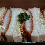 トモヒロ - とんかつサンド　５１０円
