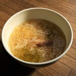 茅乃舎 - 贅沢にゅうめん（鯛）　1080円